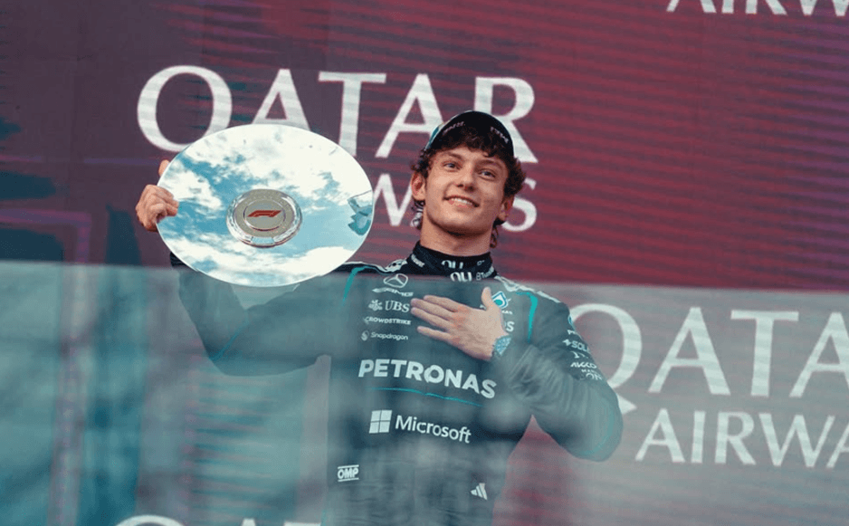 Antonelli signe la Pole Position du GP de Chine